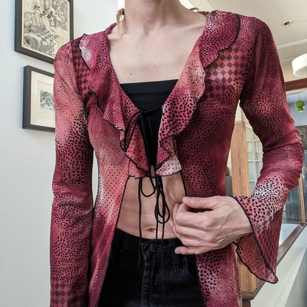 Vintage long blouse - Picture 3 of 6
